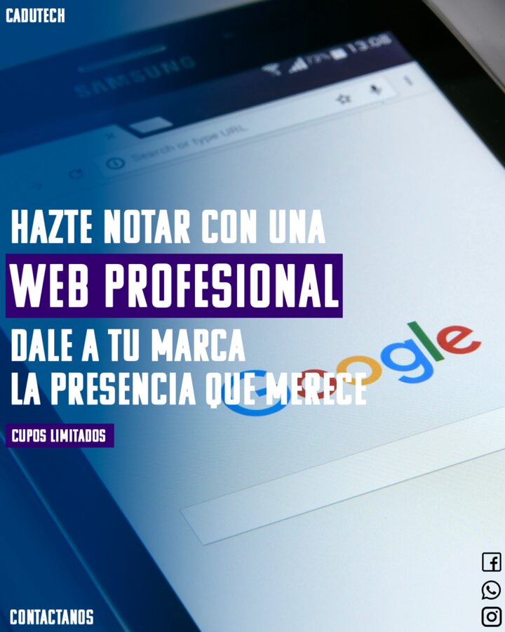 Ejemplo de ad de marketing para CADU Technologies